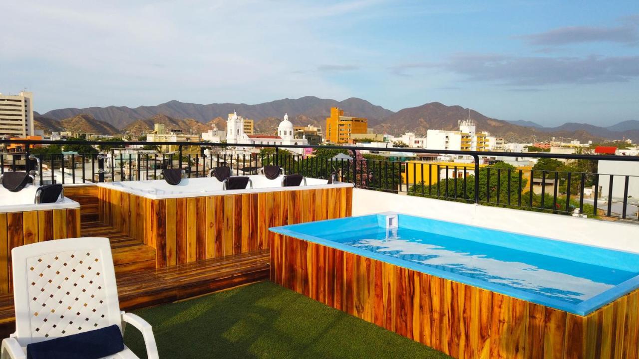 Hotel Parque De Los Novios Inn 산타마르타 외부 사진